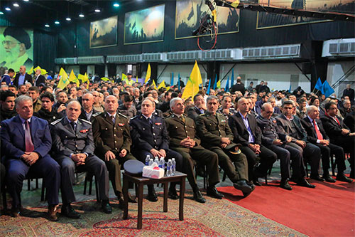 Hezbolá conmemora el día de los mártires líderes Hezbolá podría desmantelar instalaciones petrolíferas israelíes en pocas horas